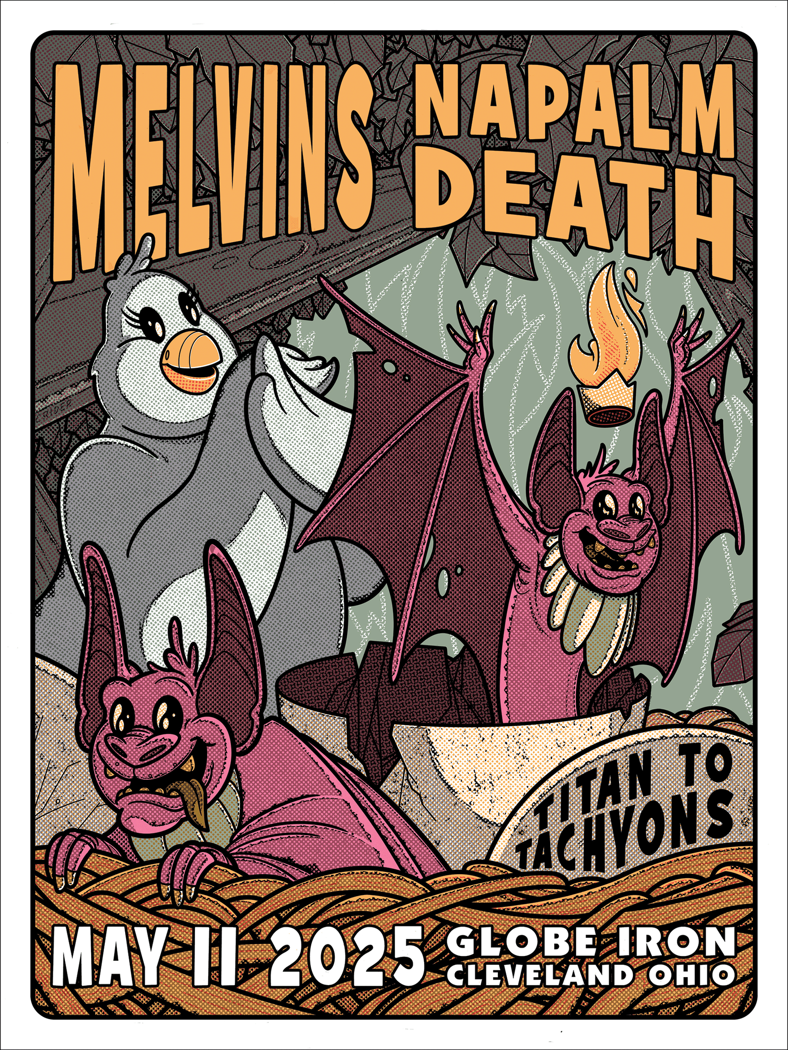 Melvins / Napalm Dealth May 11 2025