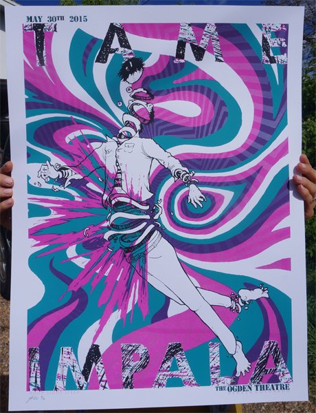 Tame Impala at the Ogden theatre variant