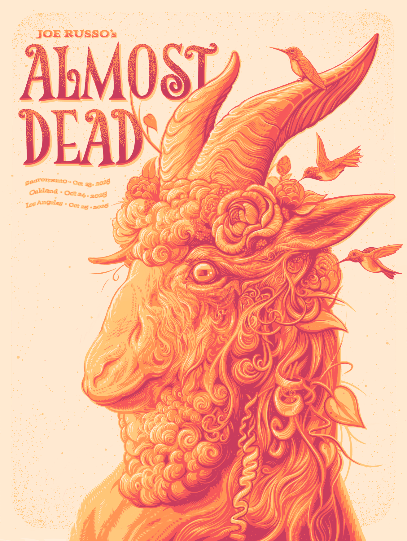"Joe Russo's Almost Dead" - Oakland, Sacramento, Los Angeles, CA - 2025